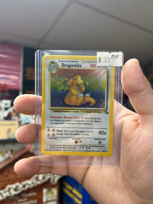 Pokemon TCG Fossil - Dragonite Holo MP