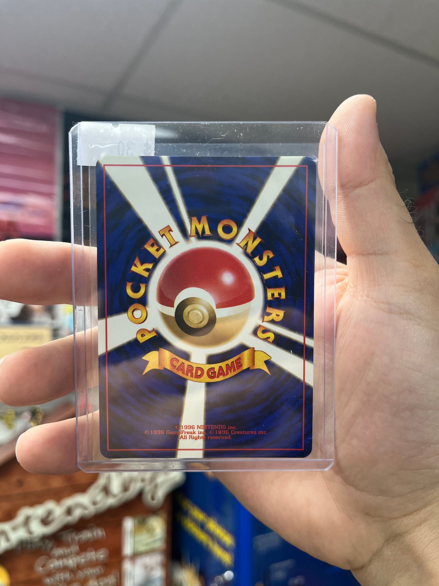 Japanese Pokemon TCG Neo Premium File 1 - Typhlosion Holo Near Mint