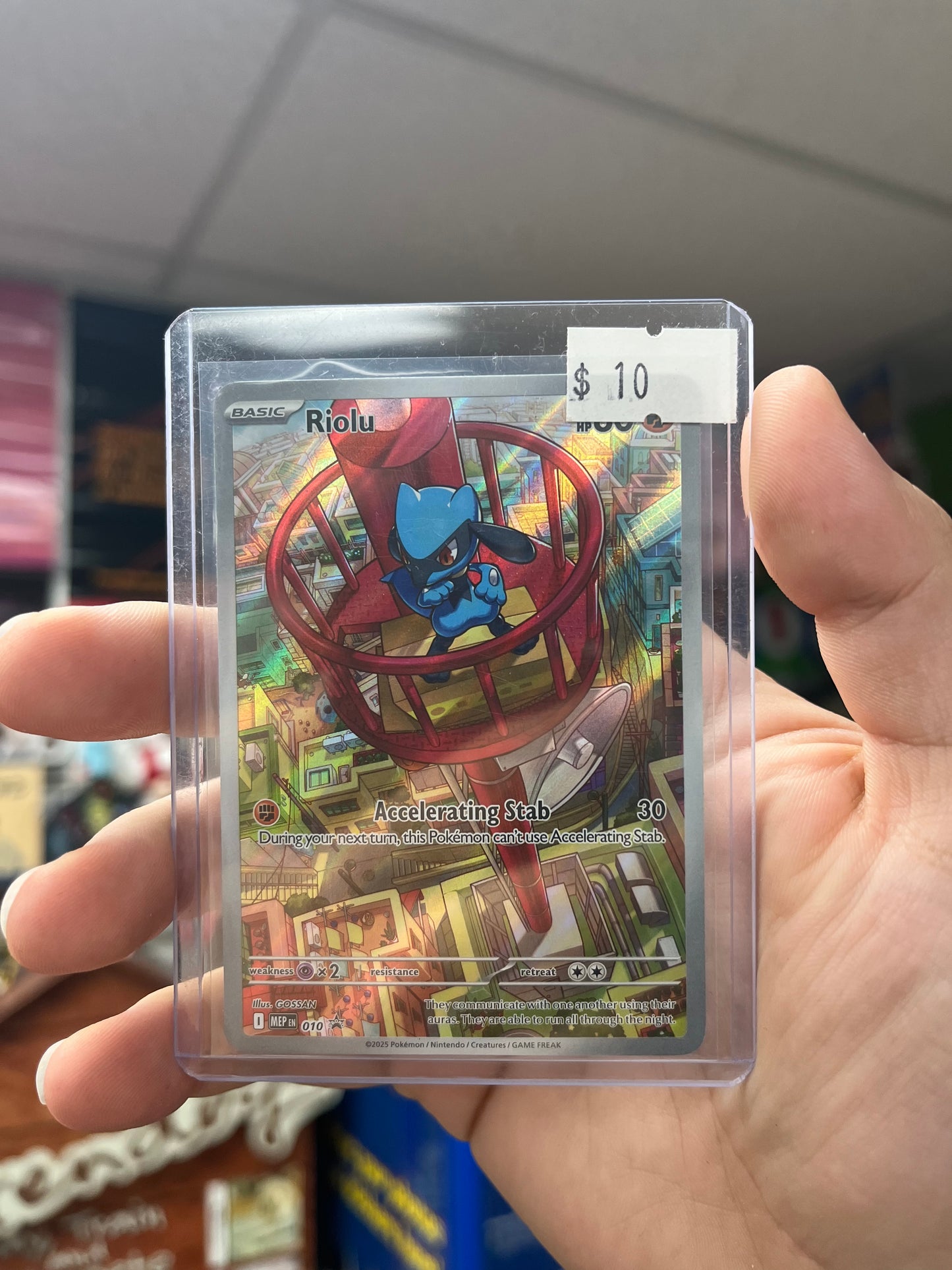 Pokemon TCG Promos - Riolu MEP010 Near Mint