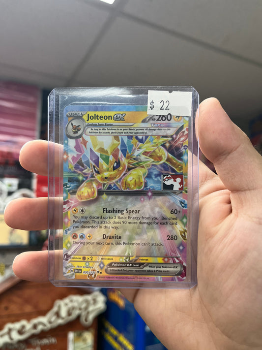 Pokemon TCG Prize Pack Series Cards - Jolteon ex Stamped