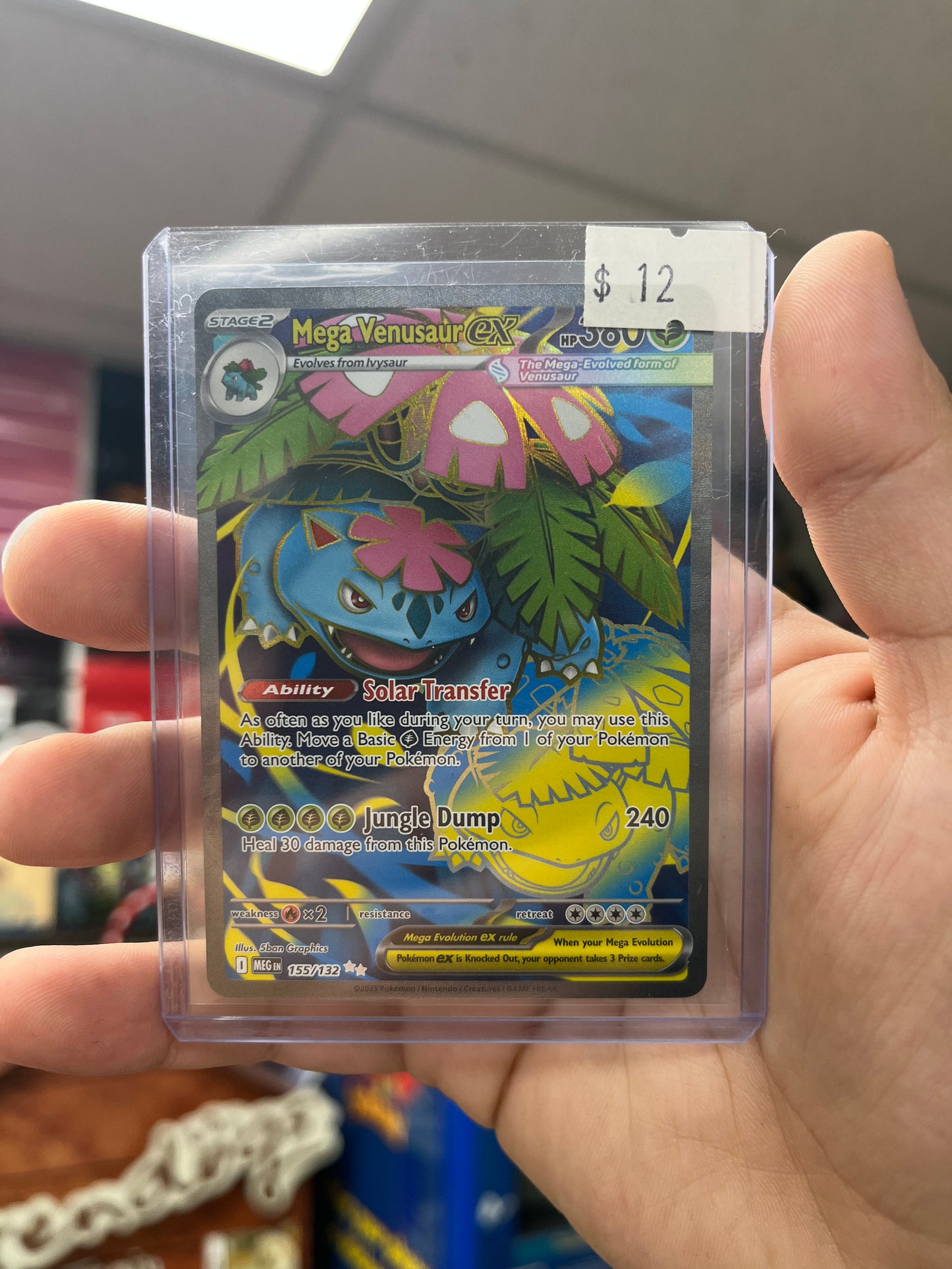Pokemon TCG Mega Evolution - Mega Venusaur ex Full Art Near Mint