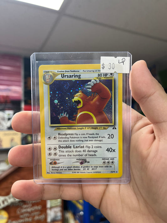 Pokemon TCG Neo Revelation - Ursaring Holo LP