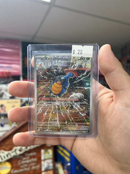 Pokemon TCG Black Bolt - Karrablast Illustration Rare