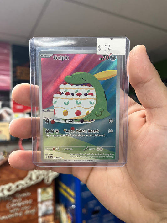 Pokemon TCG Stellar Crown - Gulpin Illustration Rare Near Mint