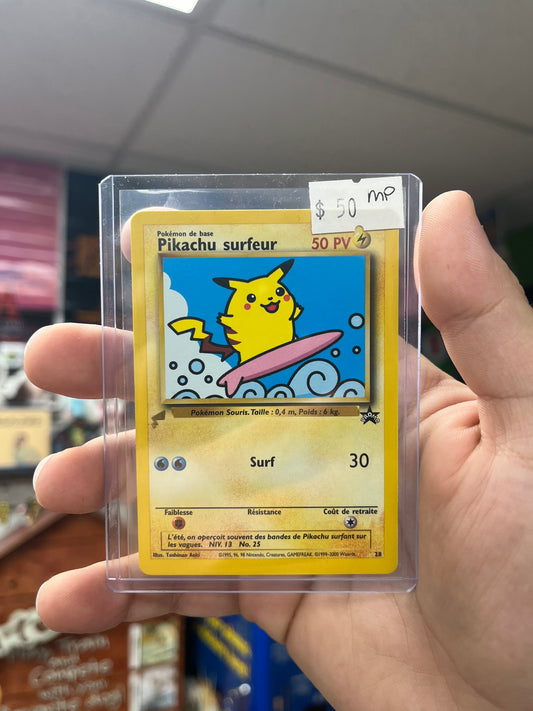 Pokemon TCG Pikachu World Collection Promos - Surfing Pikachu (French) MP