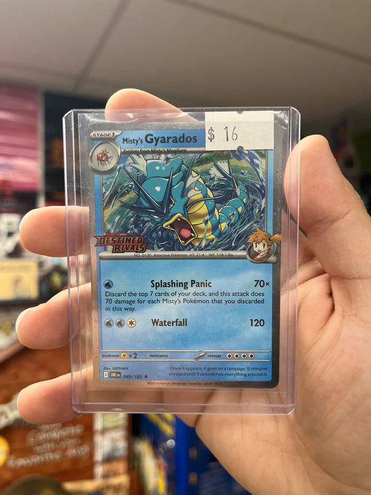 Pokemon TCG Destined Rivals - Misty's Gyarados (Prerelease)
