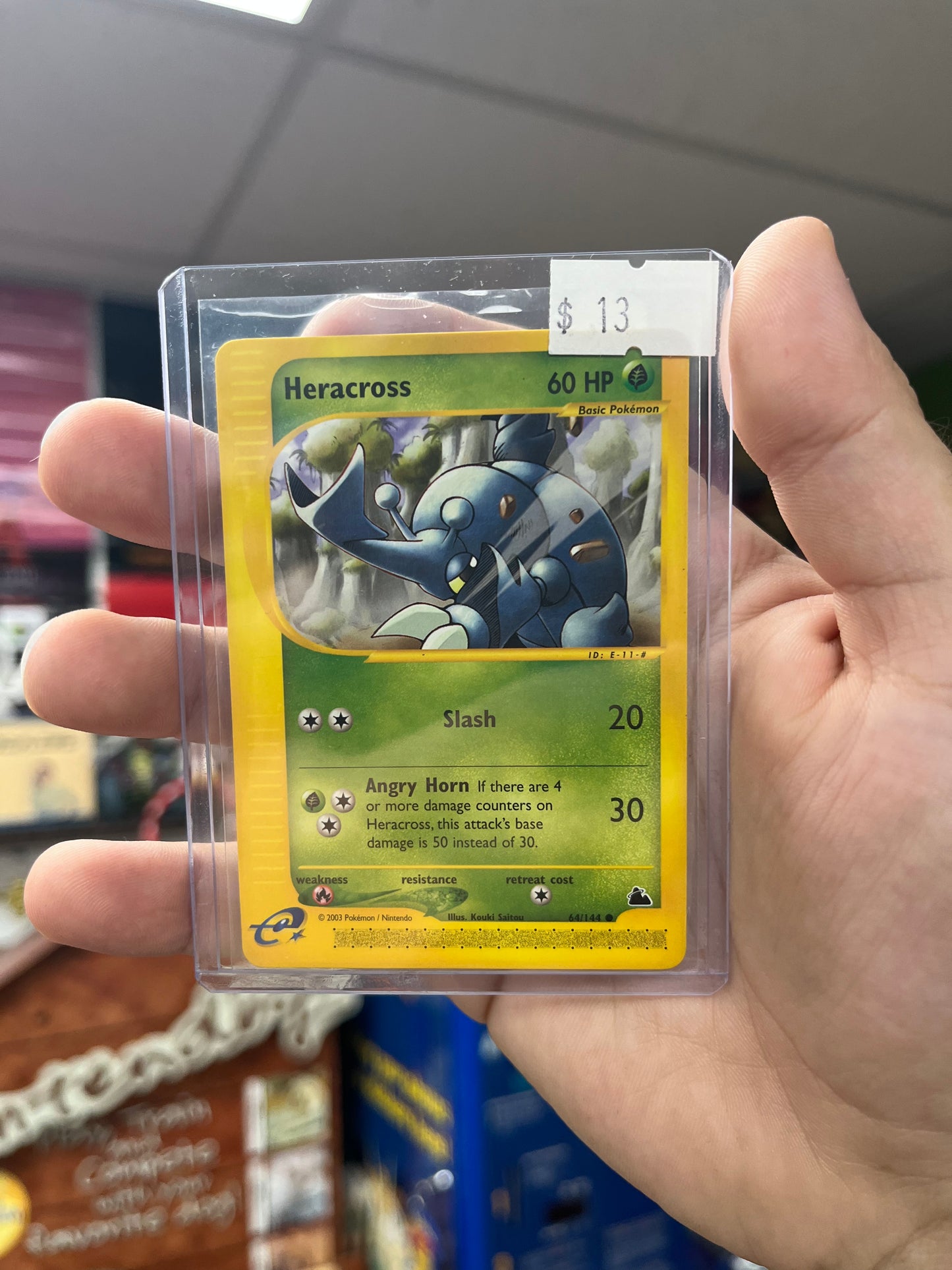 Pokemon TCG Skyridge - Heracross Rare