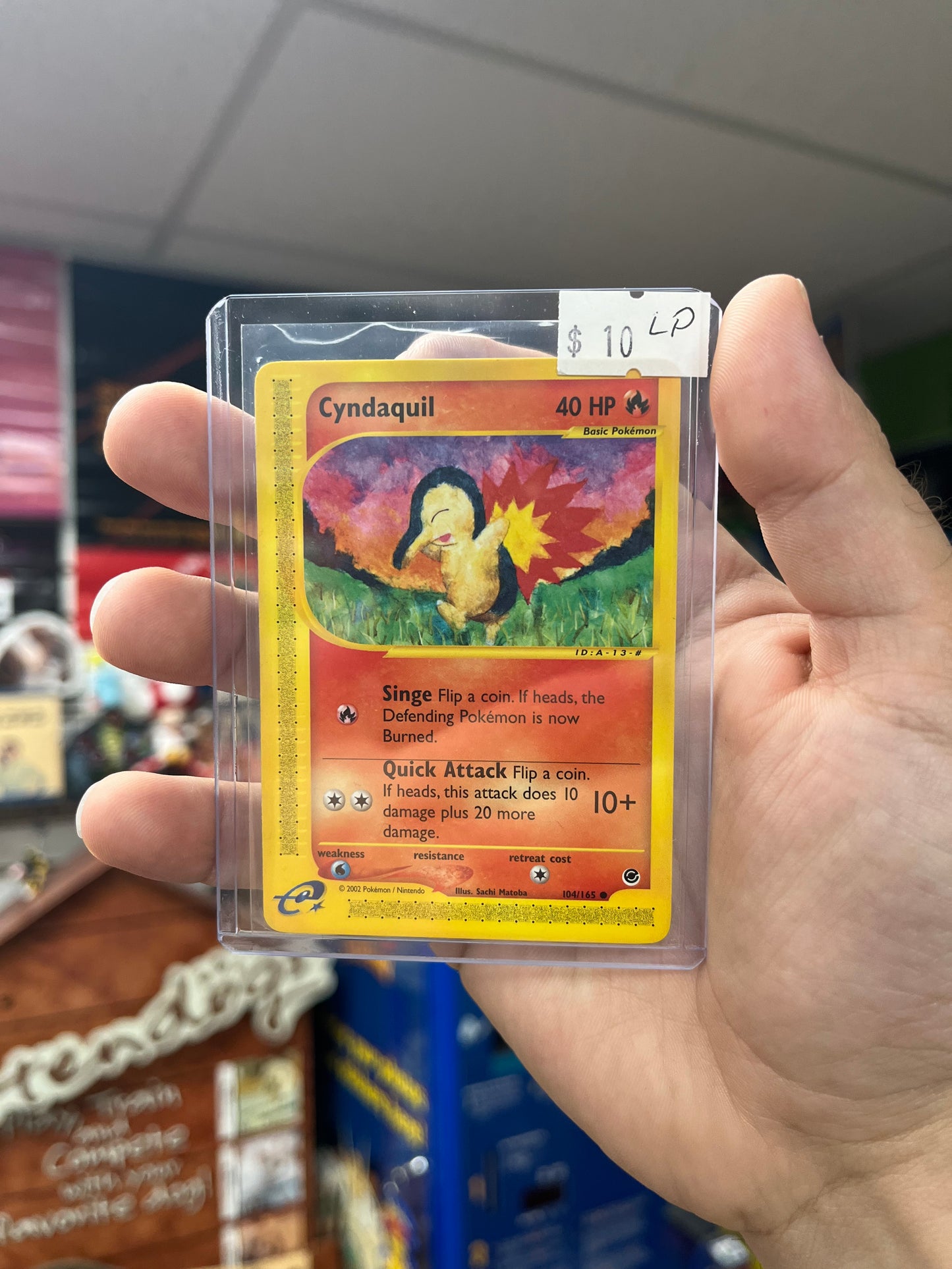 Pokemon TCG Expedition - Cyndaquil LP