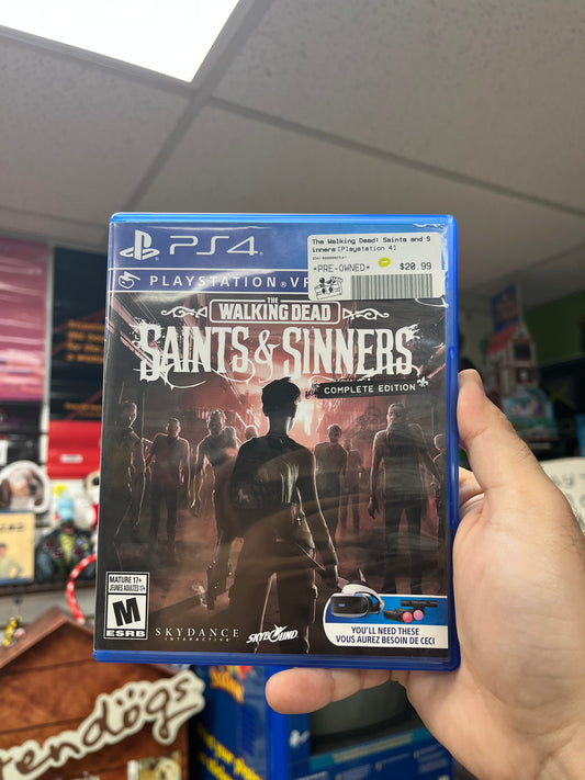 Walking Dead: Saints and Sinners - PS4 CiB