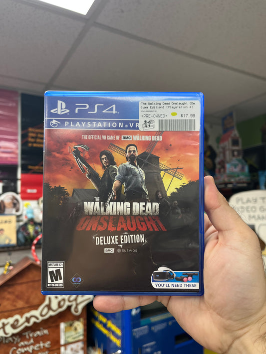 The Walking Dead Onslaught [Deluxe Edition] - PS4 CiB