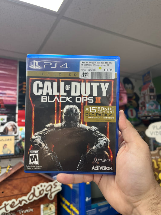 Call of Duty Black Ops III [Gold Edition] - PS4 CiB