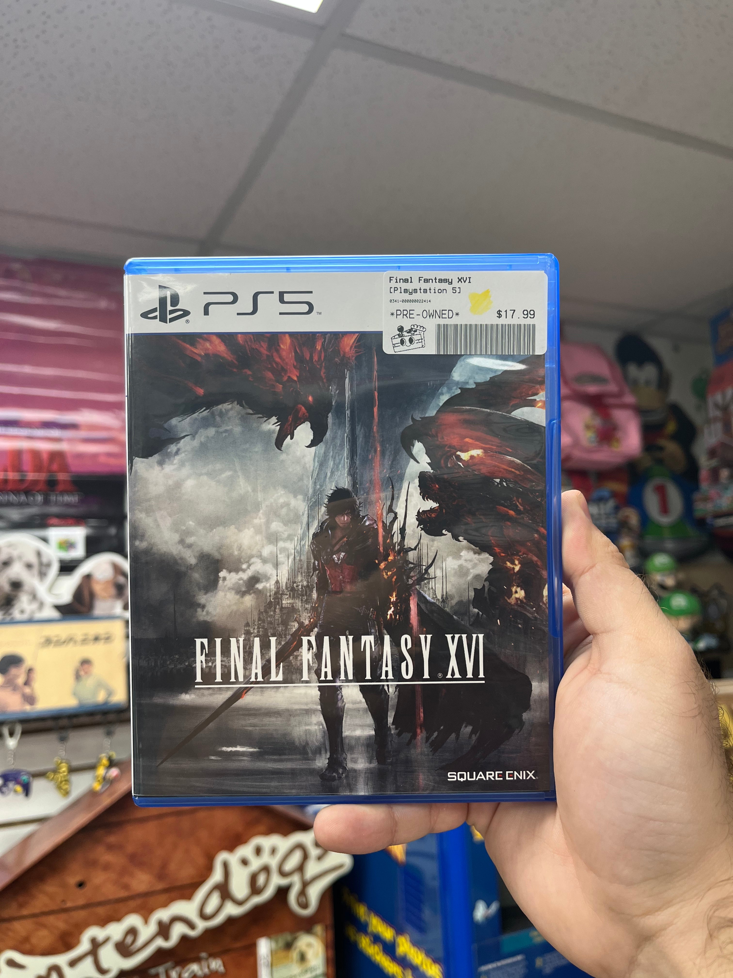 Final Fantasy XVI - PS5 CiB – CakeHoarder Games