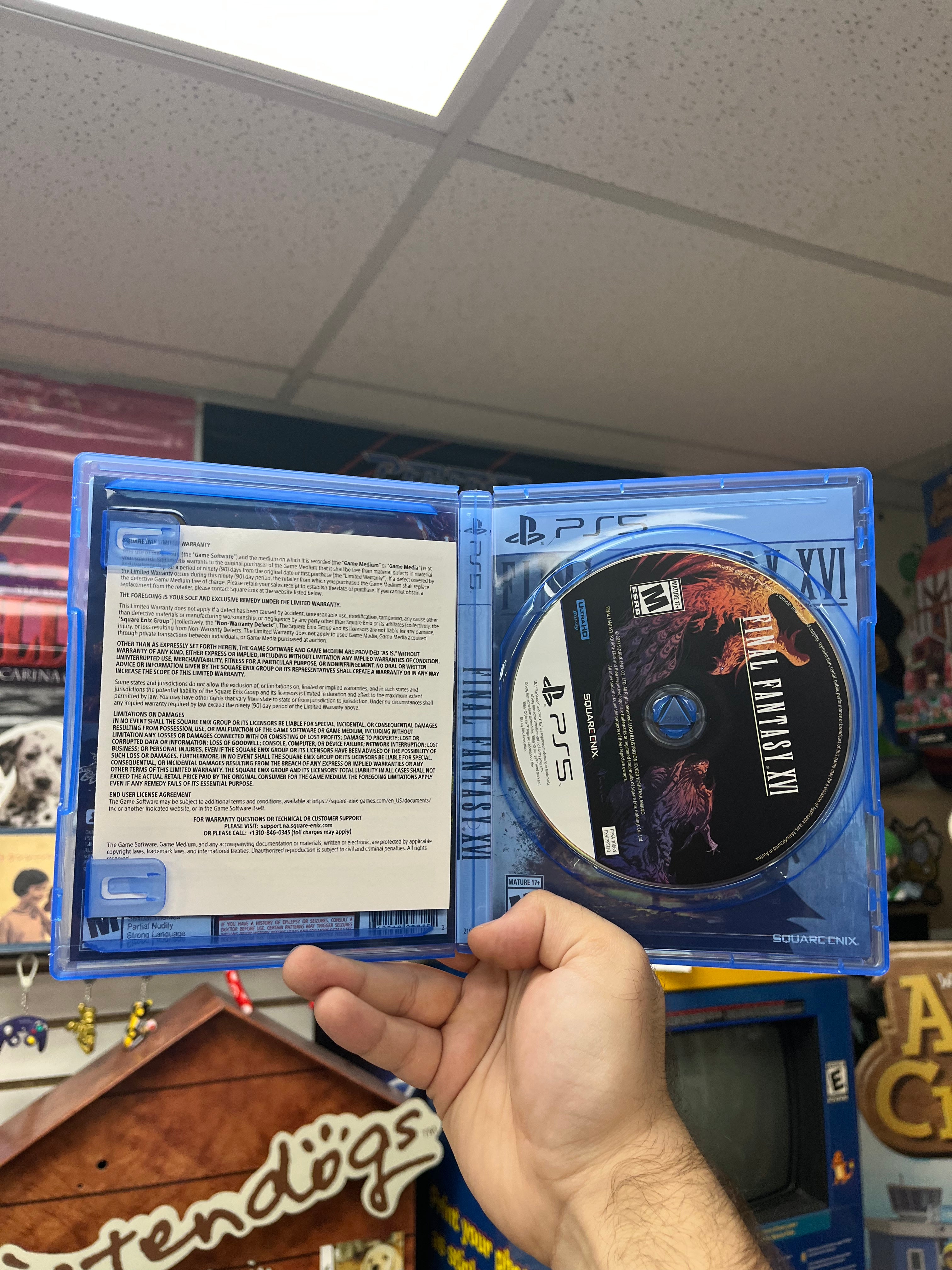 Final Fantasy XVI - PS5 CiB – CakeHoarder Games