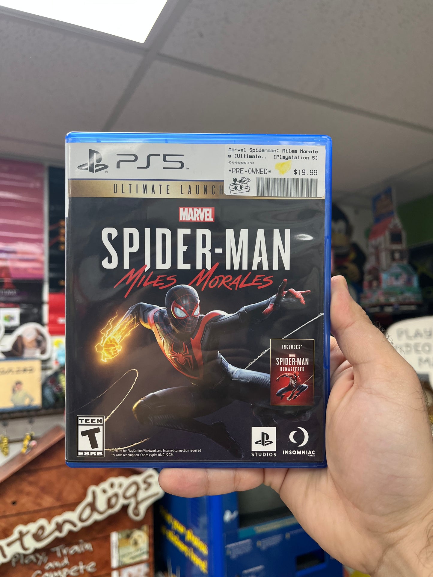 Spiderman: Miles Morales [Ultimate Launch Edition] - PS5 CiB
