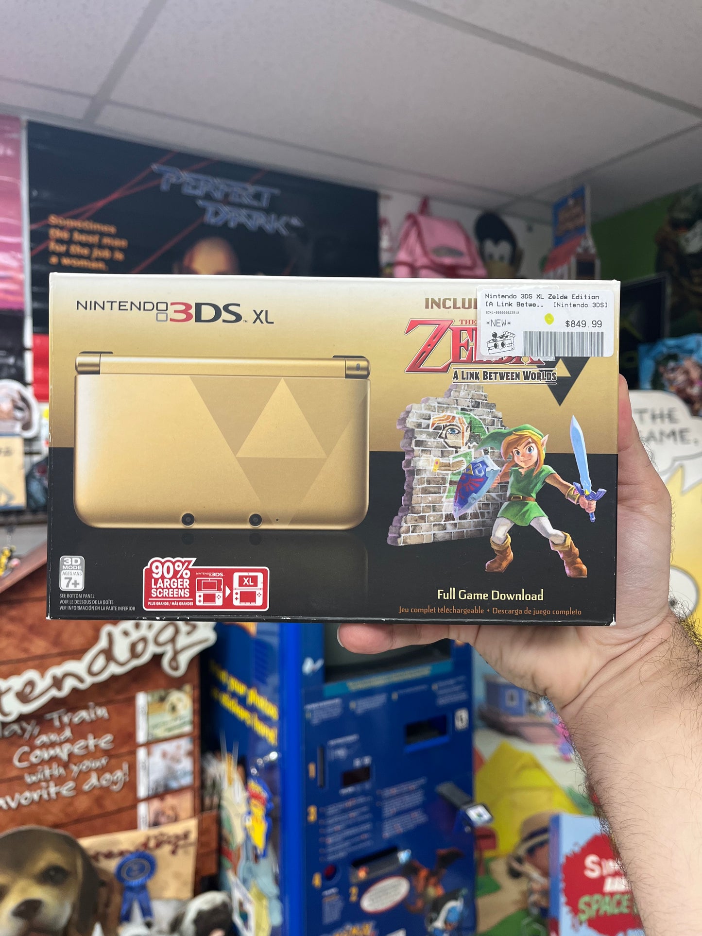 Nintendo 3DS XL Zelda Edition CiB