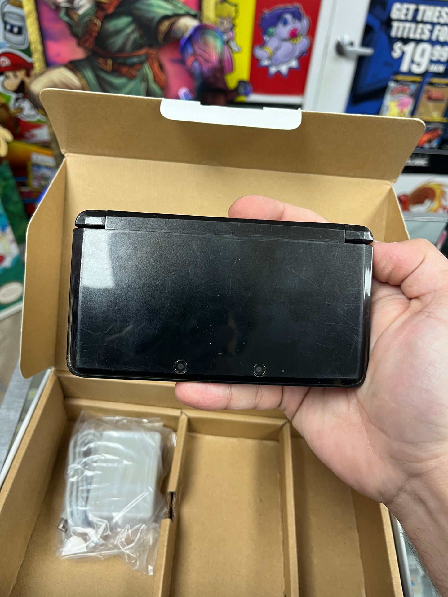 Nintendo 3DS Cosmo Black CiB