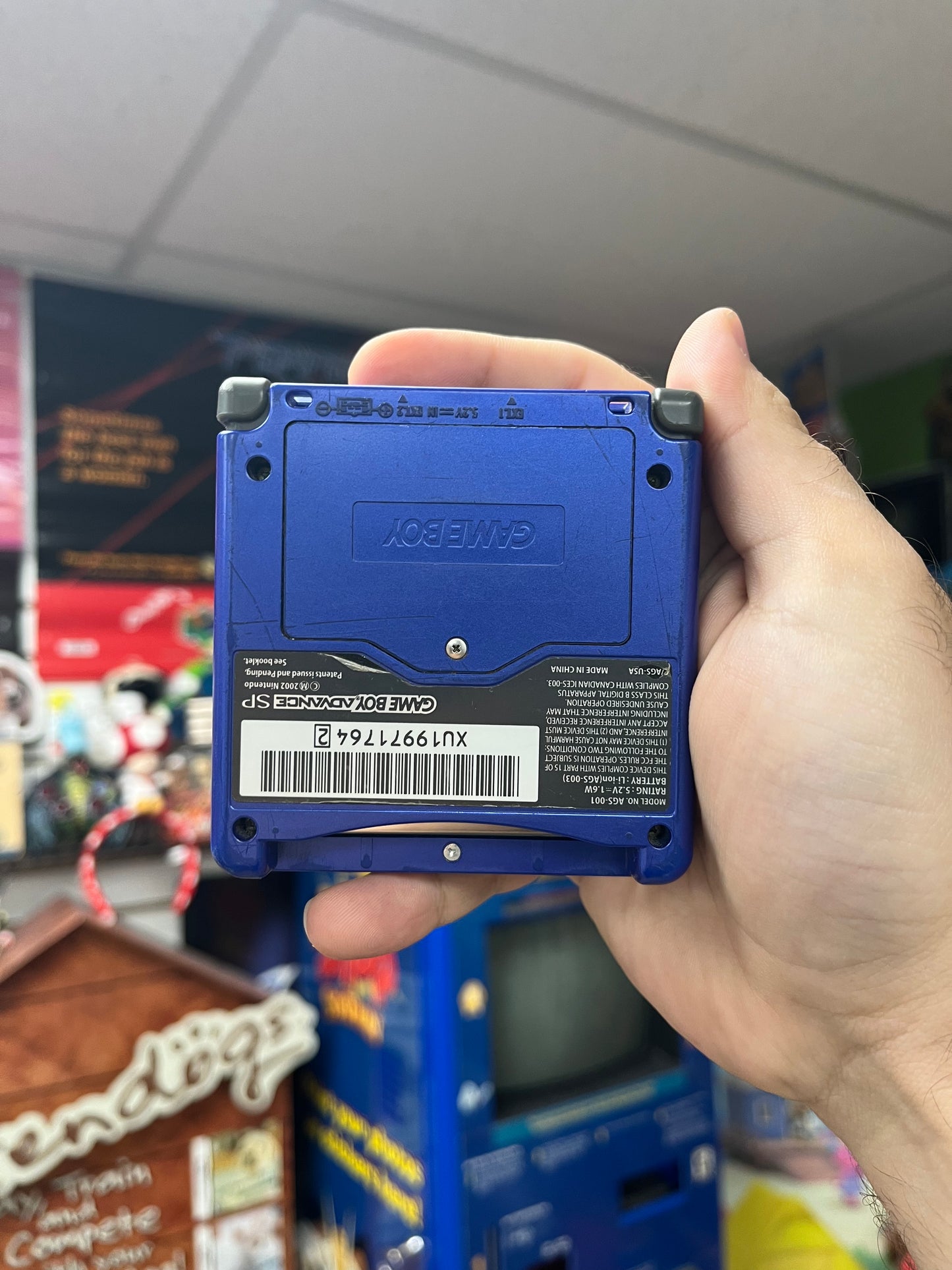 Gameboy Advance SP (Blue)