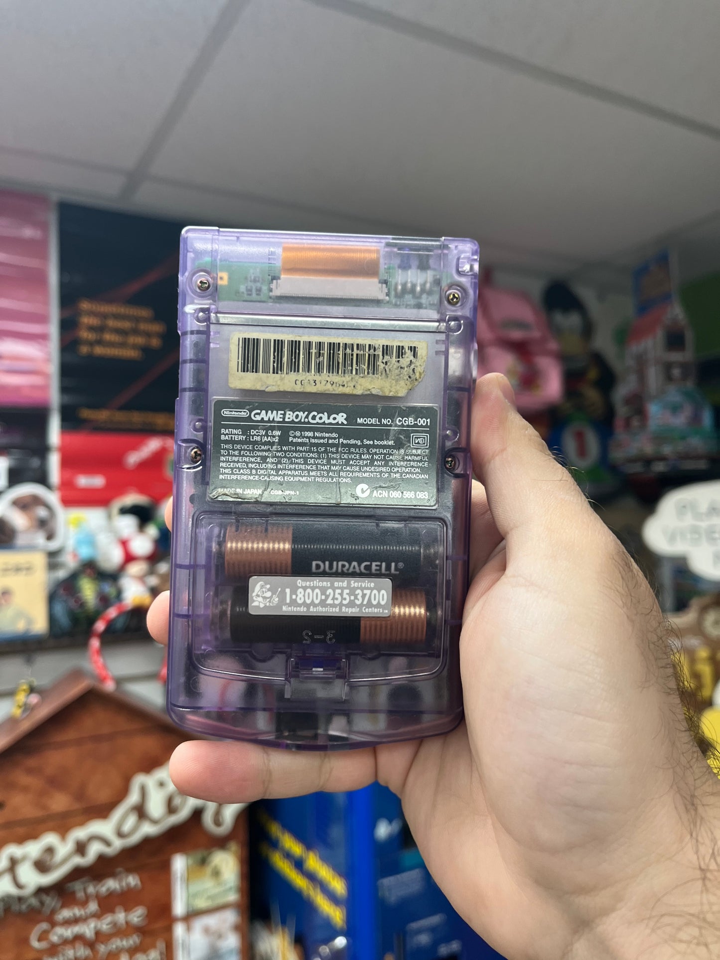 GameBoy Color (Atomic Purple)