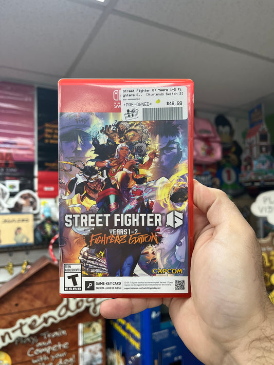 Street Fighter 6: Years 1-2 Fighters Edition - Switch 2 CiB