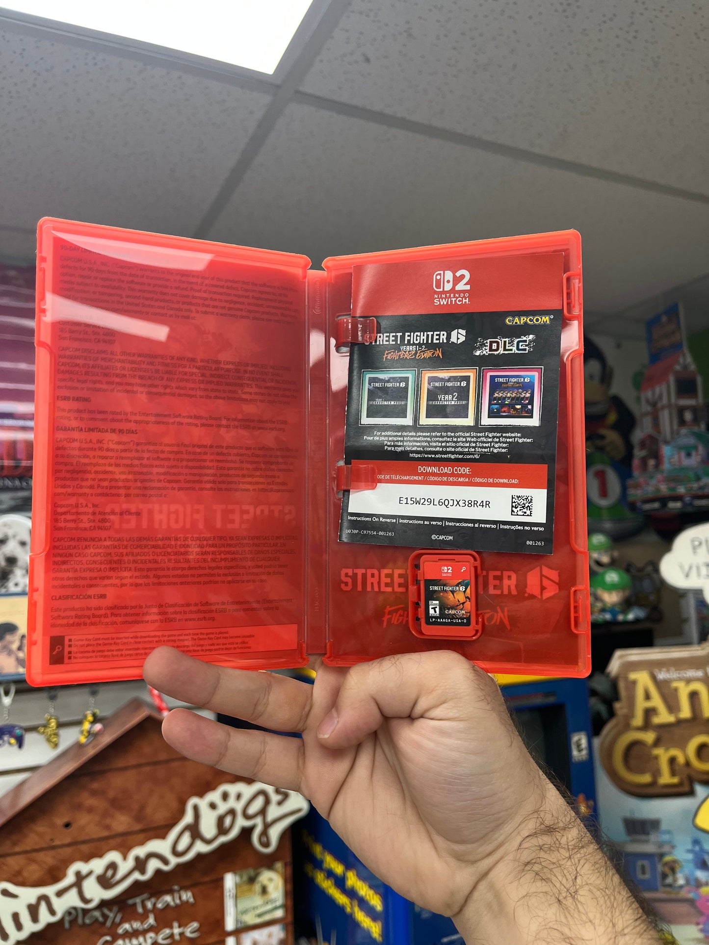 Street Fighter 6: Years 1-2 Fighters Edition - Switch 2 CiB