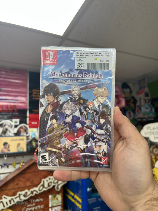Mercenaries Rebirth: Call of the Wild Lynx - Switch Sealed