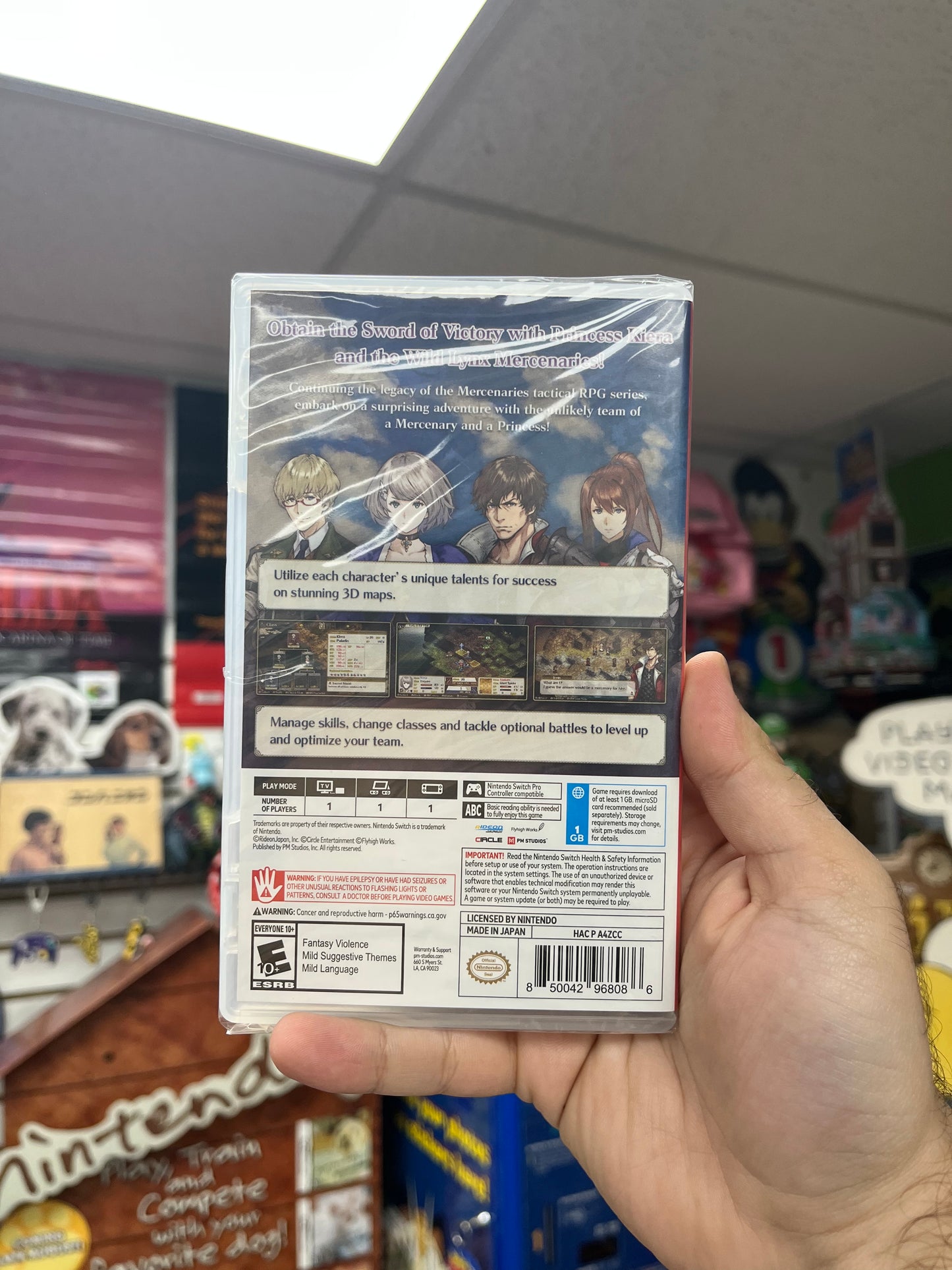 Mercenaries Rebirth: Call of the Wild Lynx - Switch Sealed