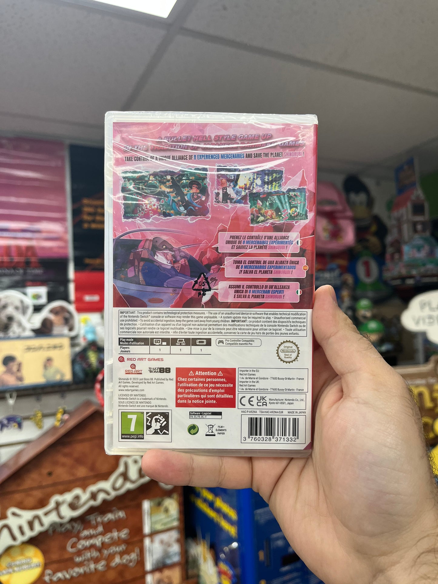 Shinorubi - PAL Switch Sealed