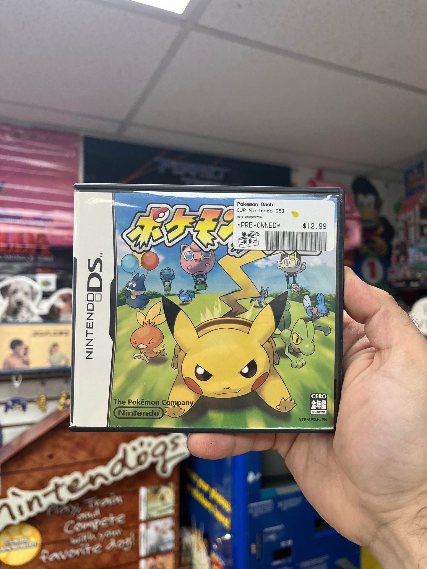 Pokemon Dash - JP DS CiB