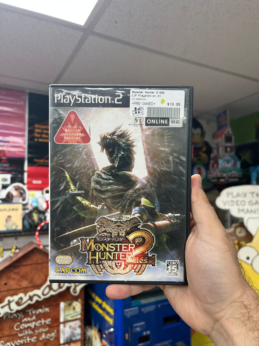 Monster Hunter 2 DOS - JP PS2 Boxed