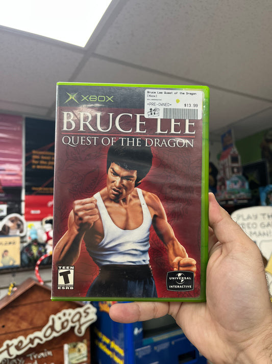 Bruce Lee Quest of the Dragon - Xbox CiB