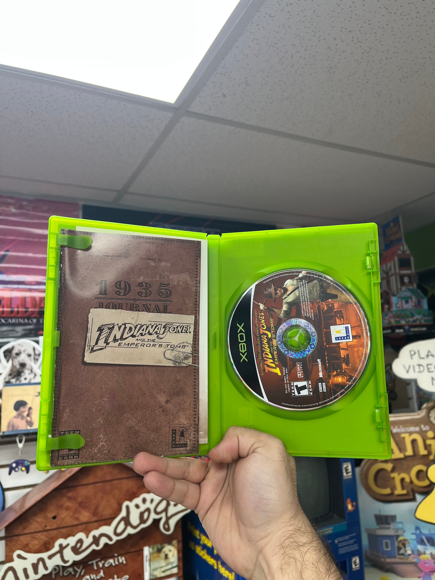 Indiana Jones and the Emperor's Tomb - Xbox CiB