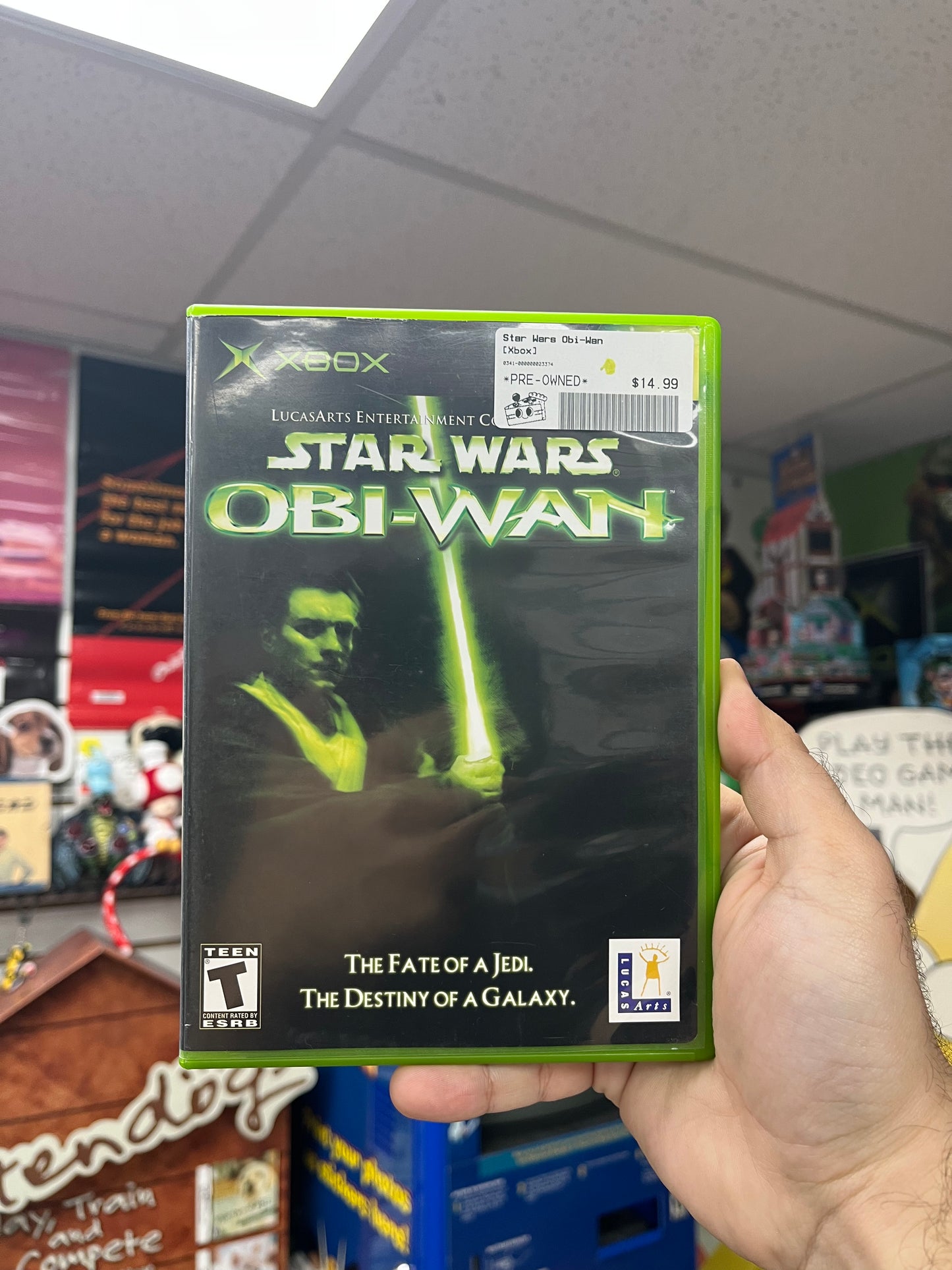 Star Wars Obi-Wan - Xbox Cib