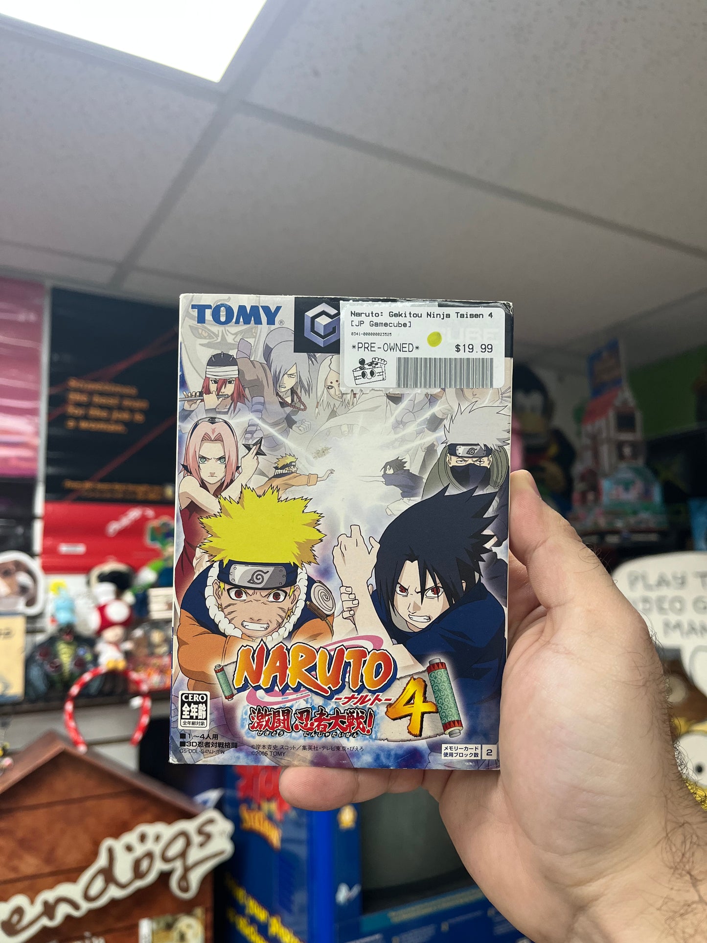 Naruto: Geitou Ninja Taisen 4 - JP Gamecube CiB