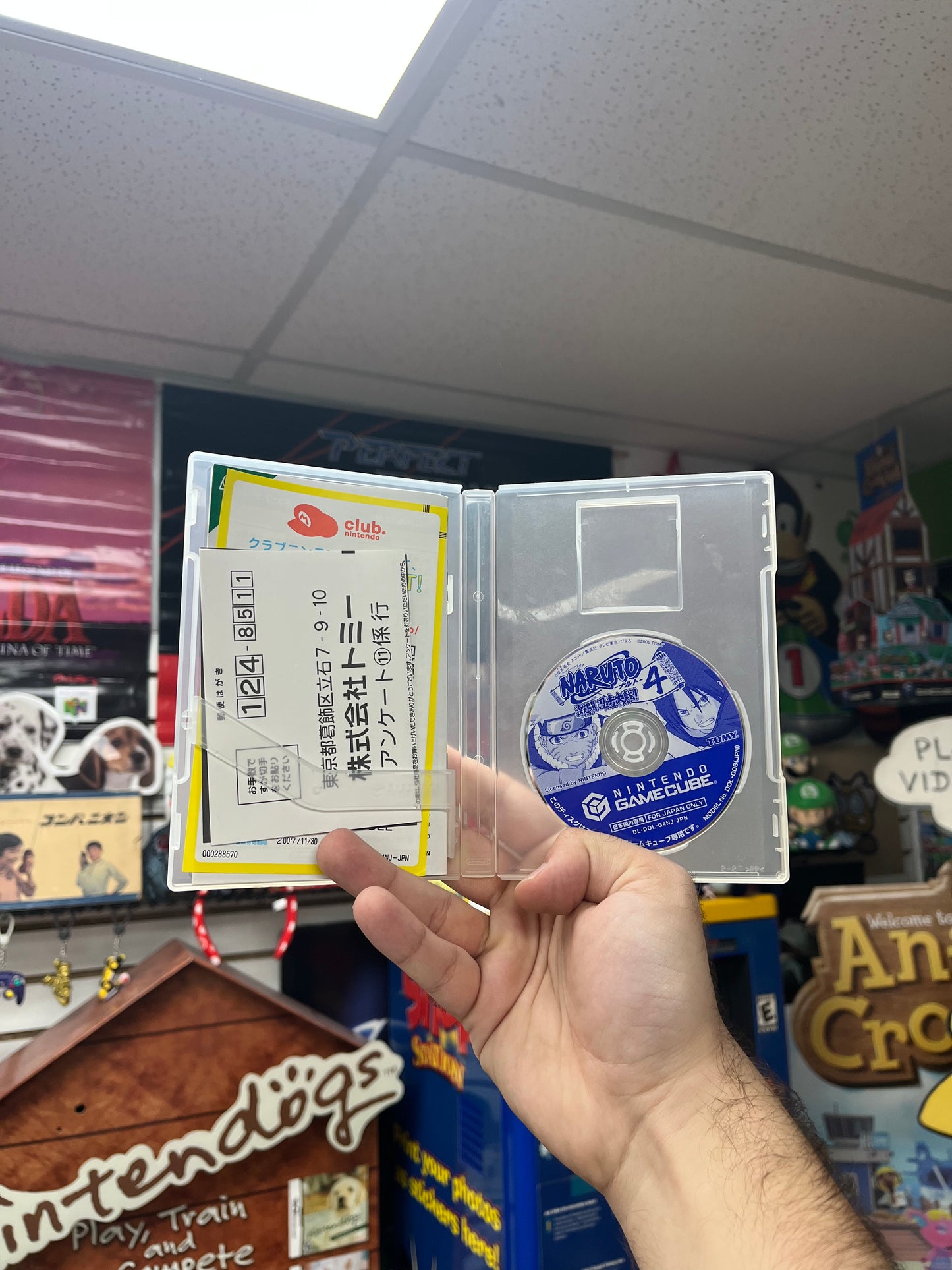 Naruto: Geitou Ninja Taisen 4 - JP Gamecube CiB