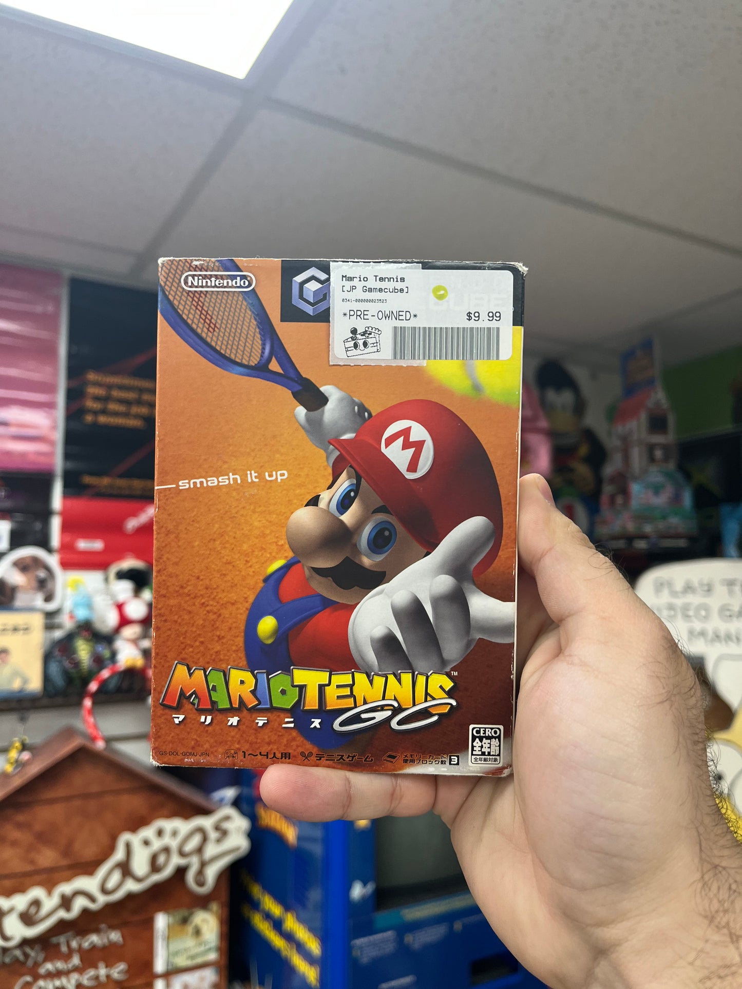 Mario Tennis - JP Gamecube CiB