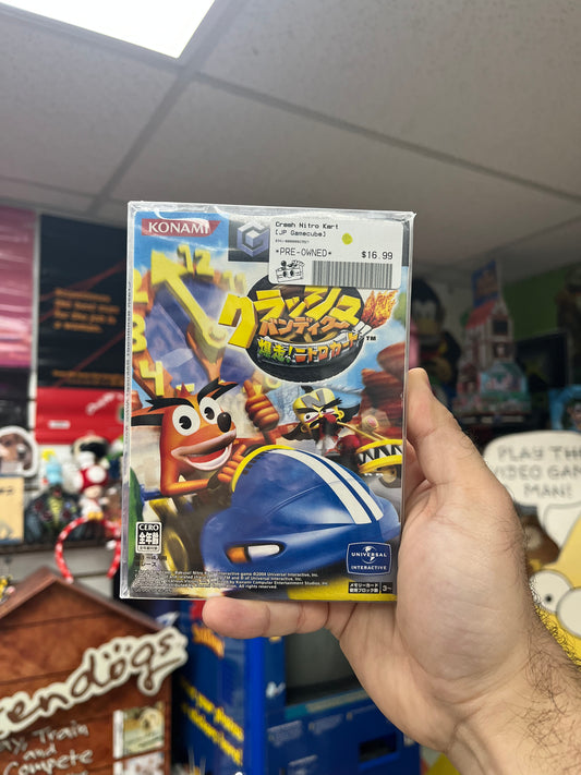 Crash Nitro Cart - JP Gamecube CiB