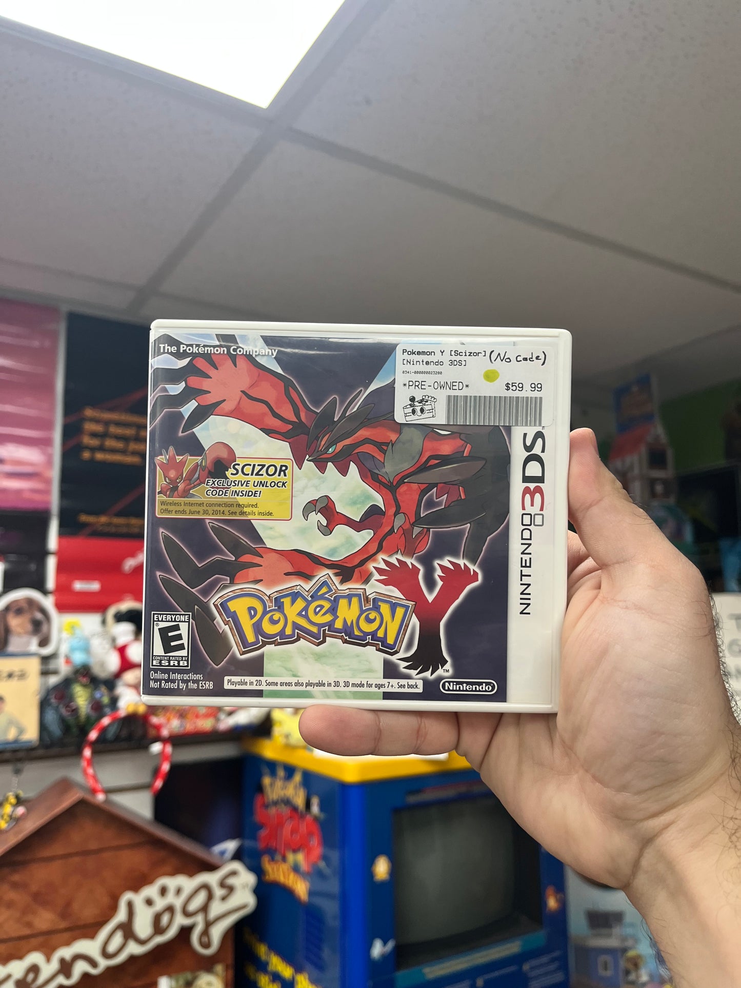 Pokemon Y (Scizor) - 3DS CiB
