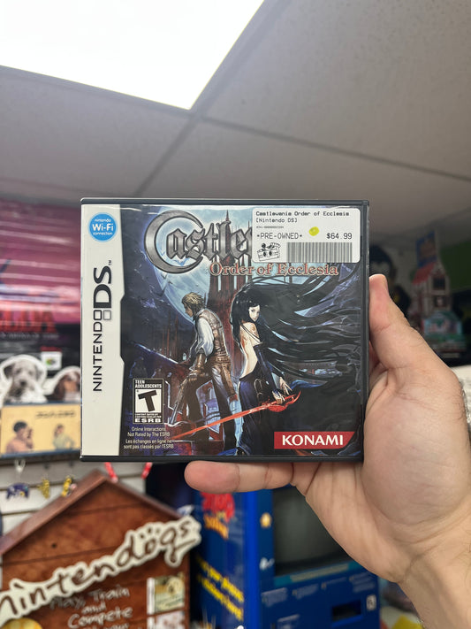 Castlevania Order of Ecclesia - DS