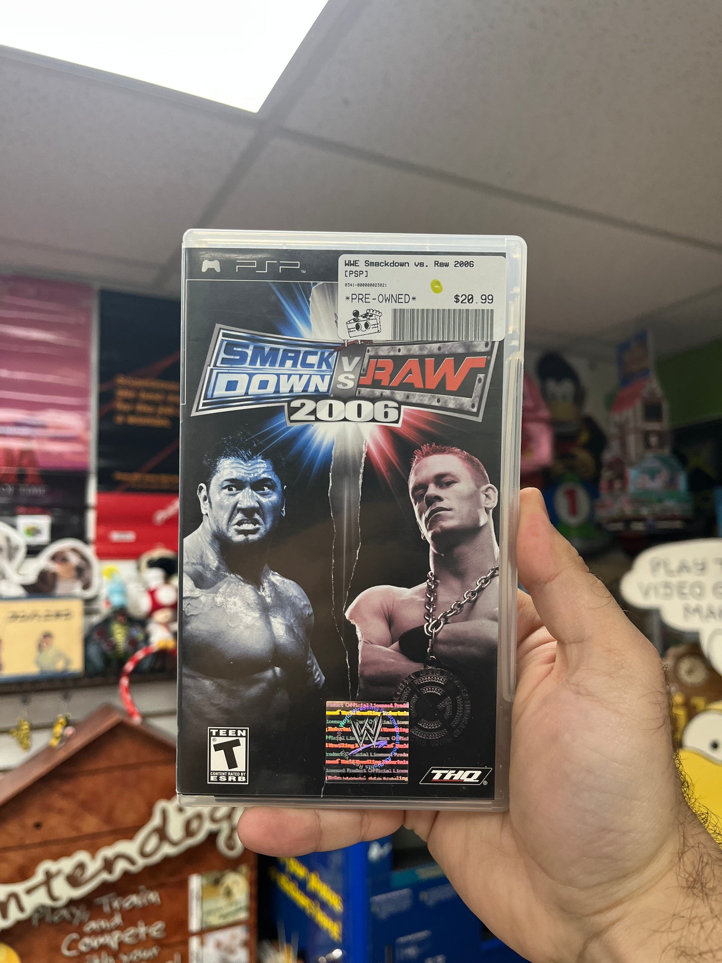 WWE Smackdown vs. Raw 2006 - PSP CiB
