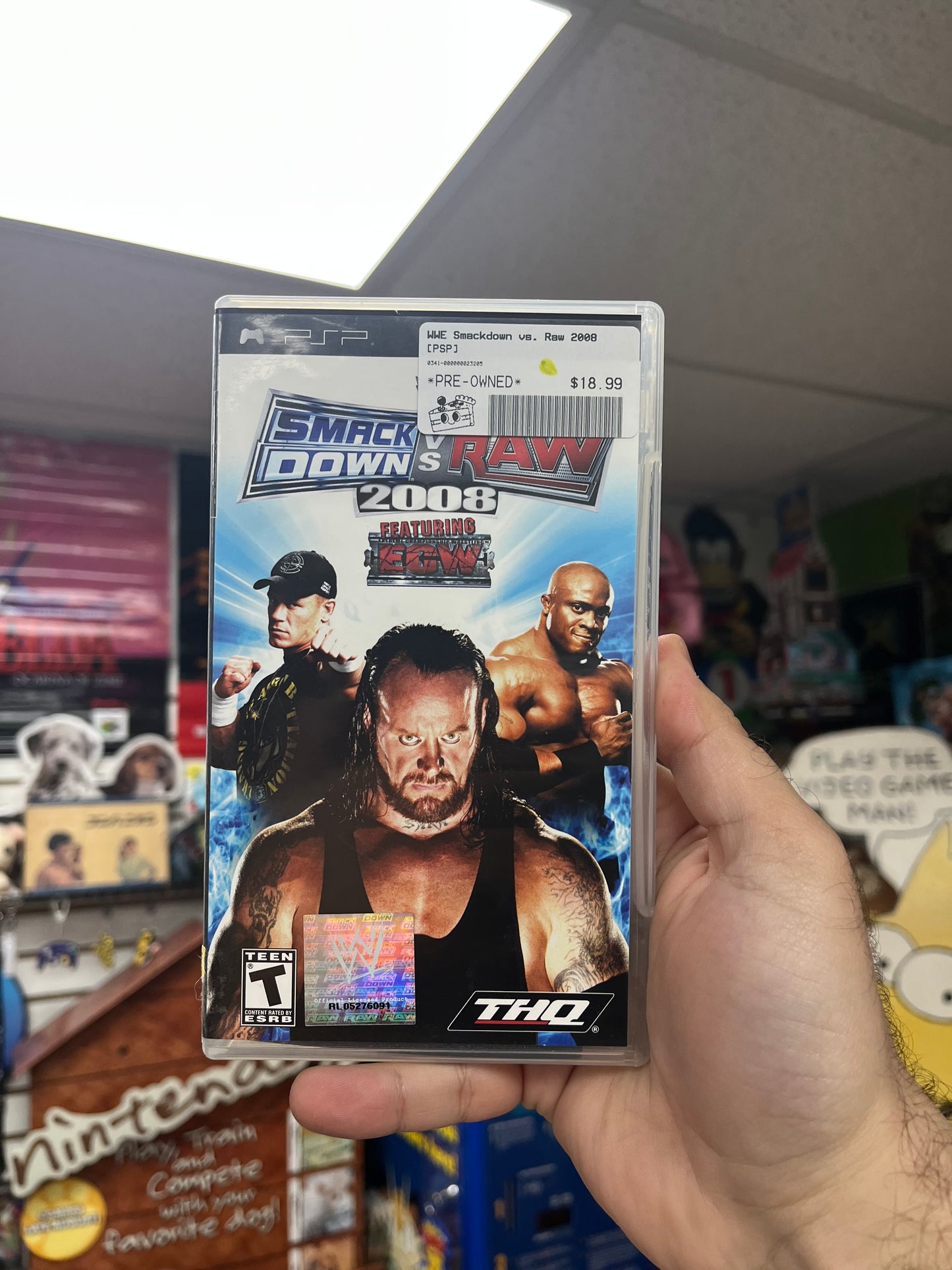 WWE Smackdown vs. Raw 2008 - PSP CiB