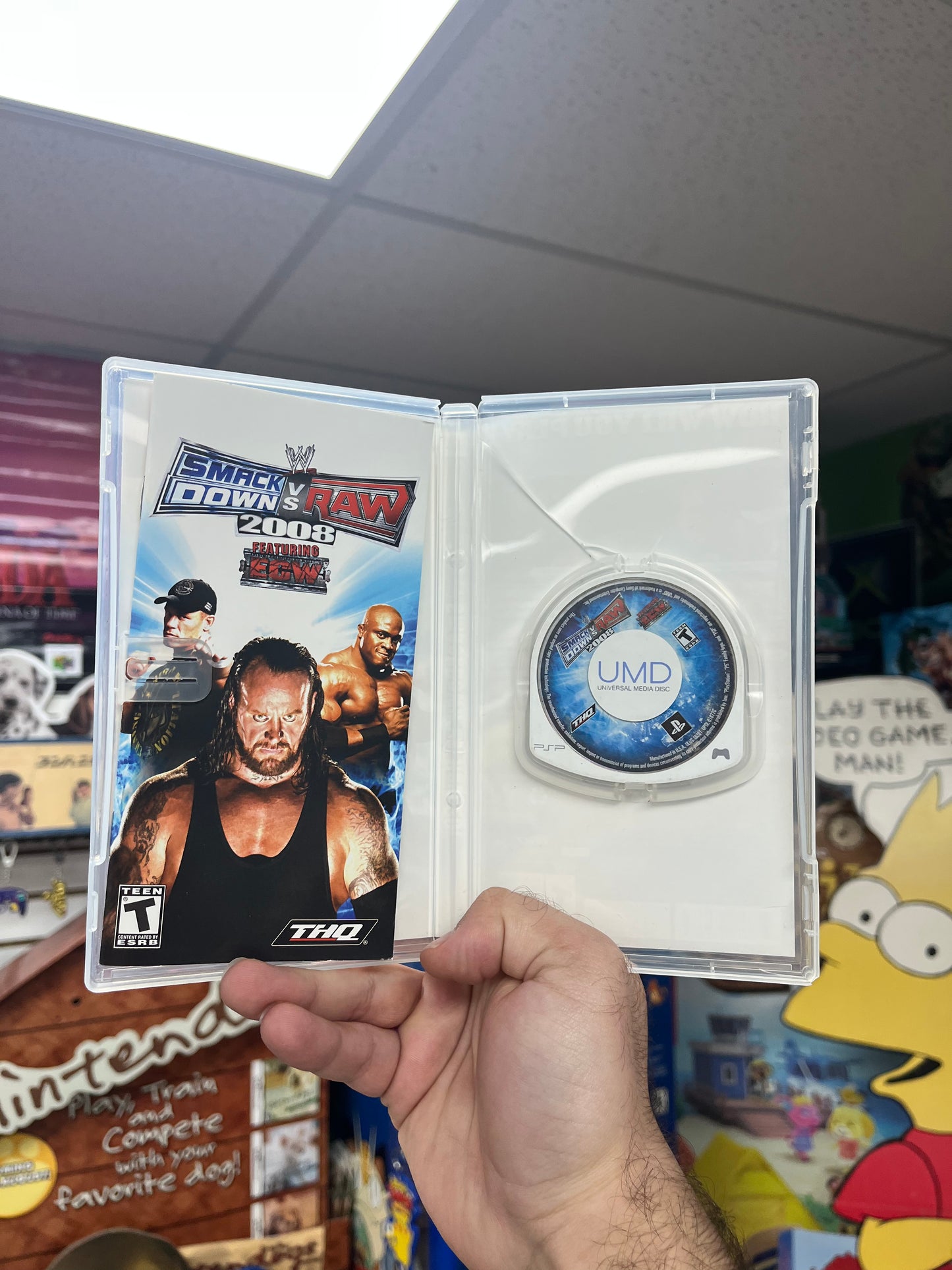 WWE Smackdown vs. Raw 2008 - PSP CiB