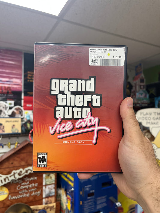 Grand Theft Auto Vice City Double Pack - PS2 CiB