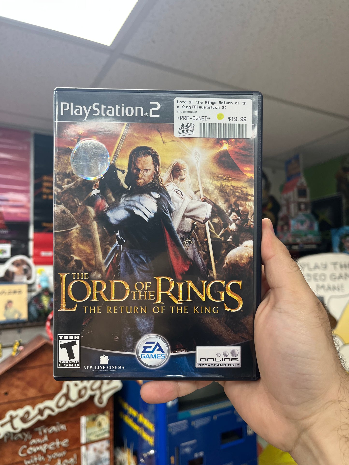 Lord of the Rings Return of the King - PS2 CiB