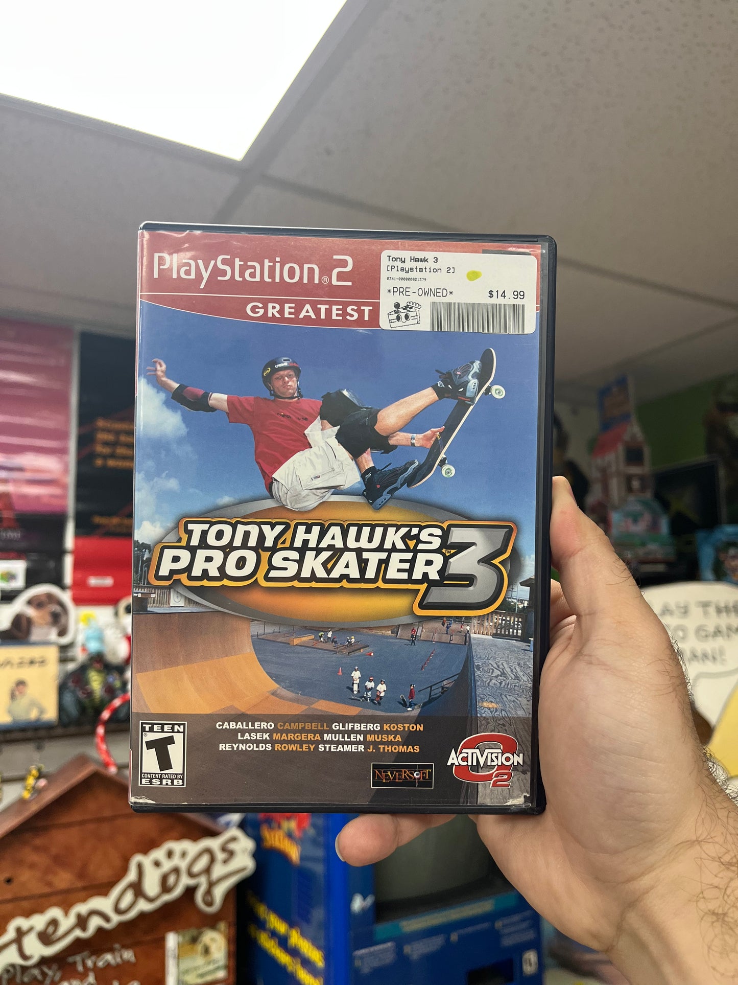 Tony Hawk's Pro Skater 3 [Greatest Hits] - PS2 CiB