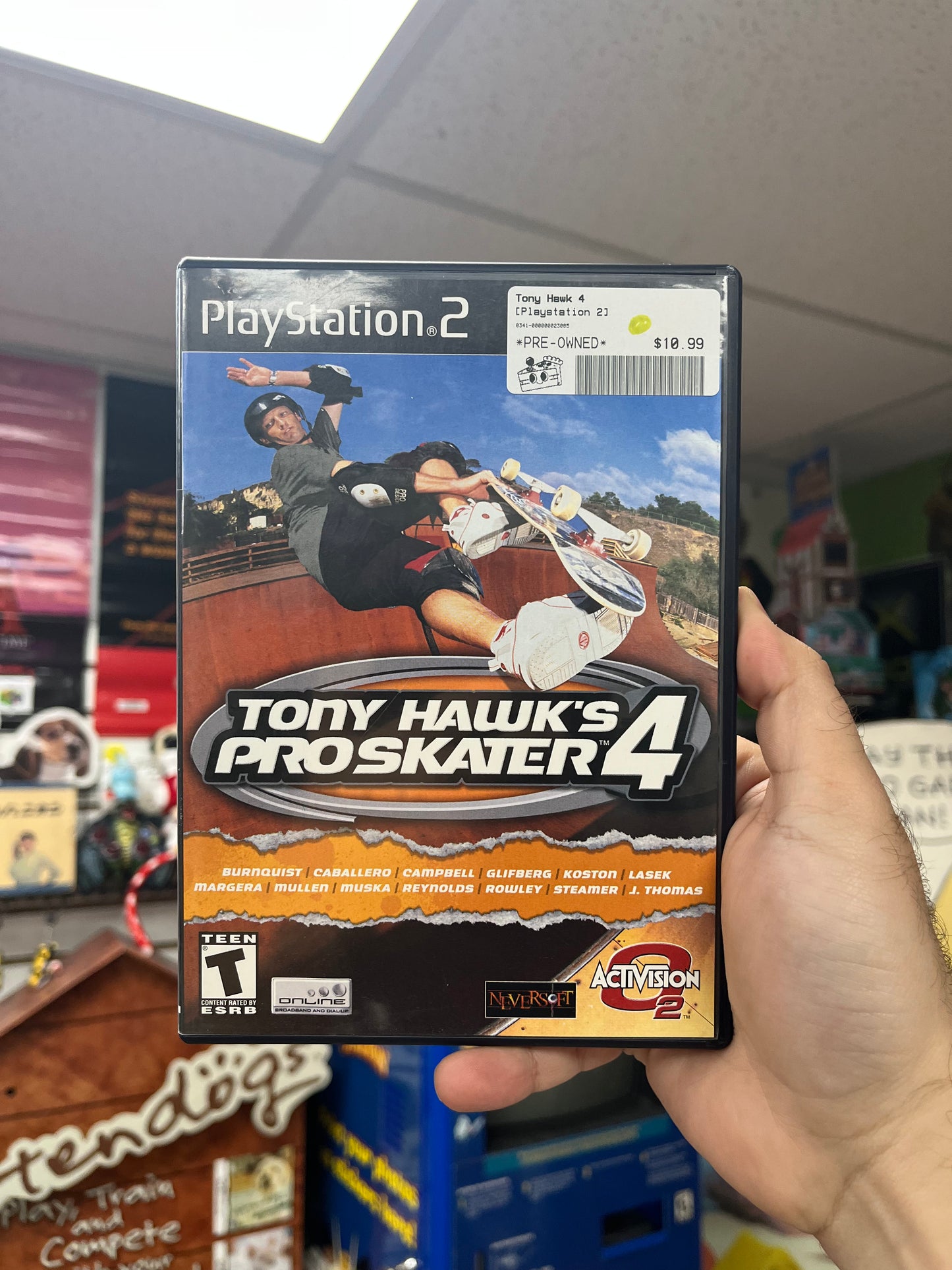 Tony Hawk's Pro Skater 4 - PS2 CiB