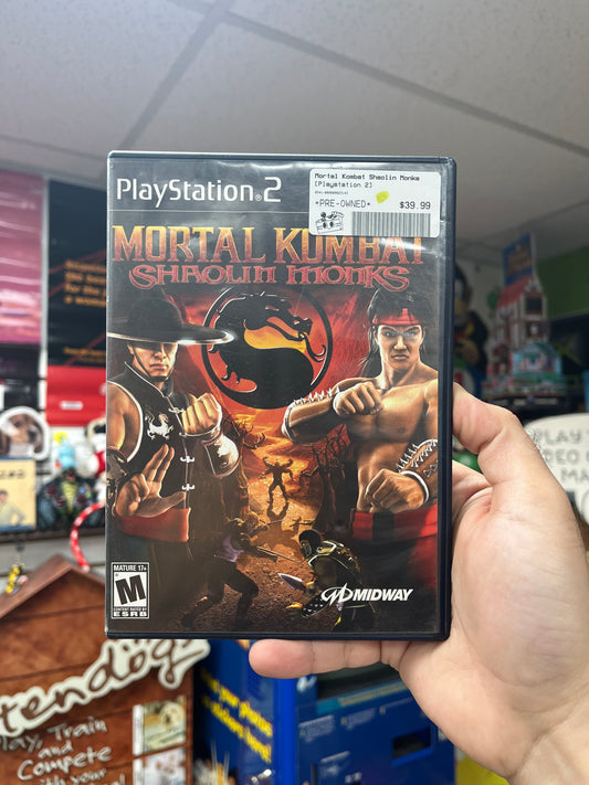 Mortal Kombat Shaolin Monks - PS2 Boxed