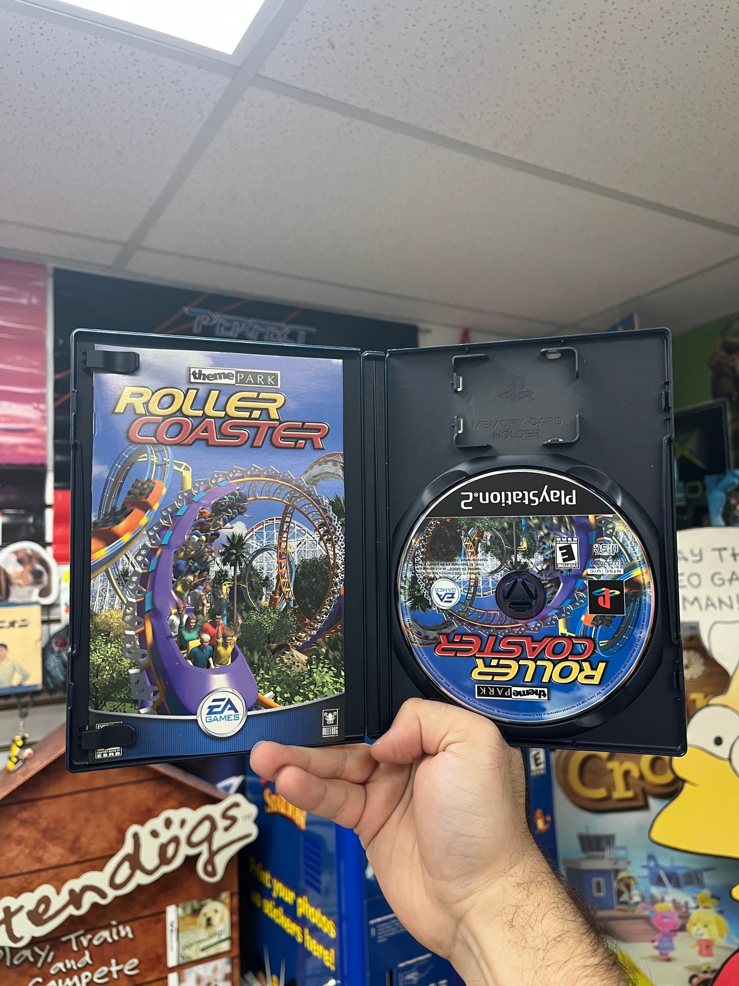 Theme Park Roller Coaster - PS2 CiB