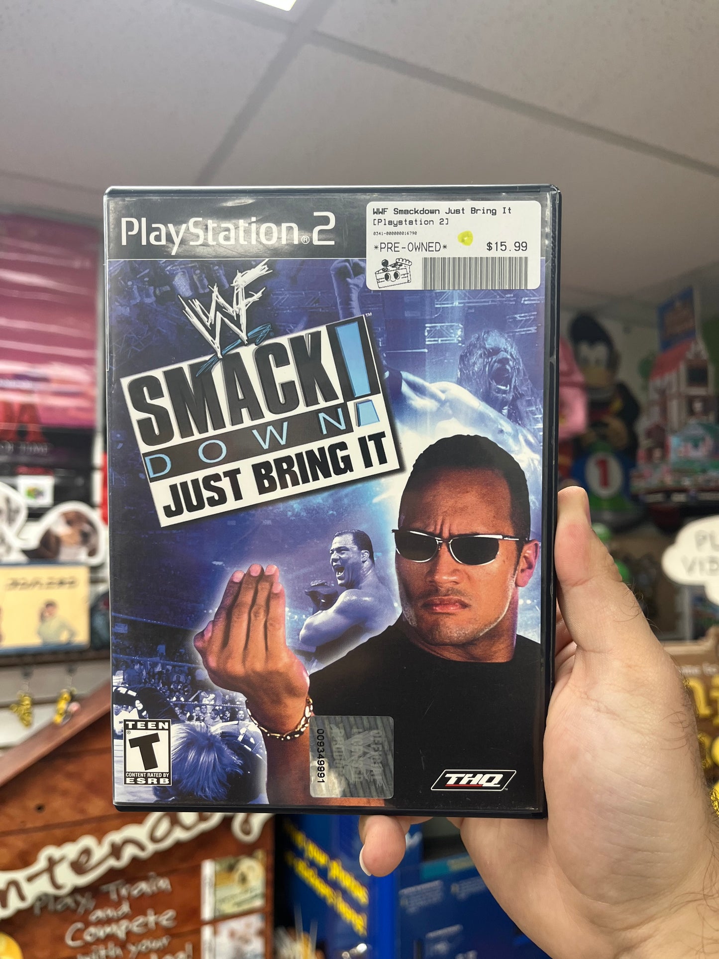 WWF Smackdown Just Bring It - PS2 Boxed