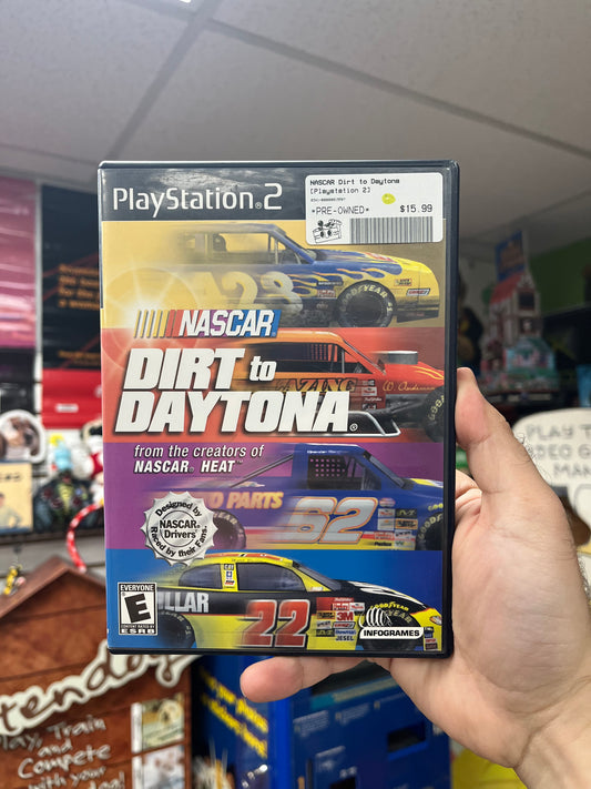NASCAR Dirt to Daytona - PS2 CiB