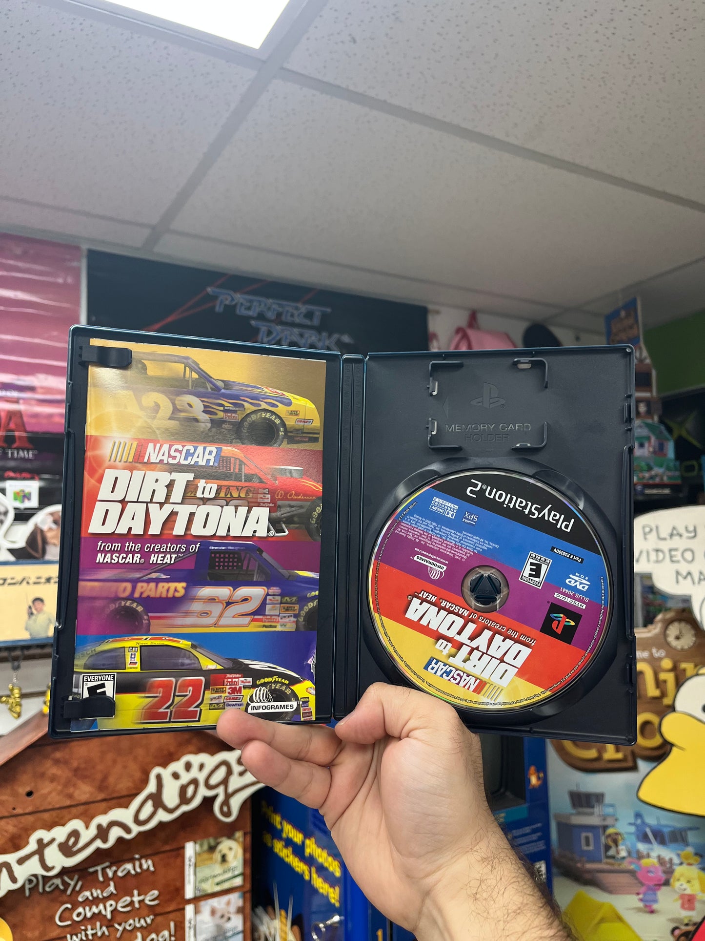 NASCAR Dirt to Daytona - PS2 CiB